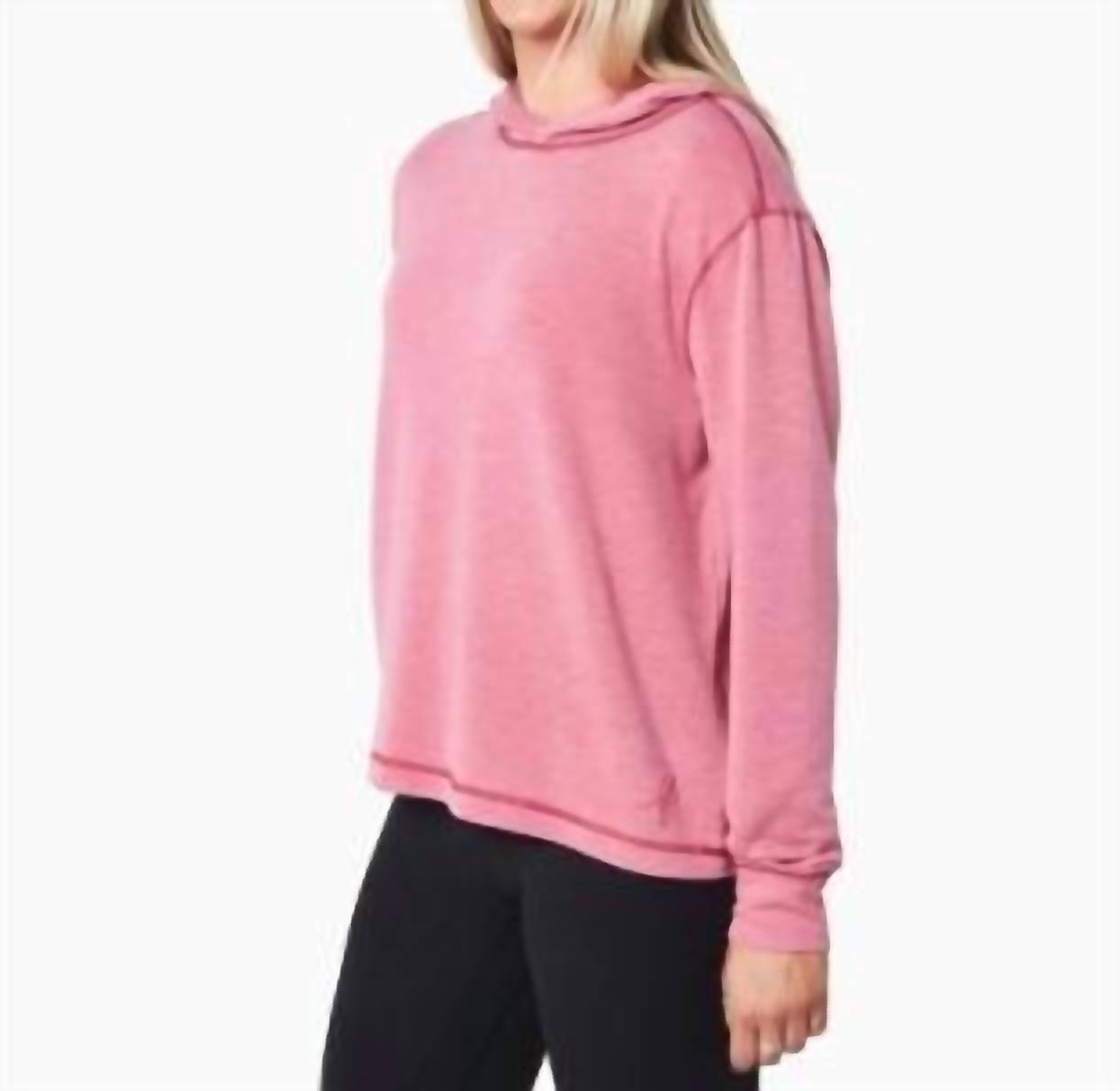 Kapuzenpullover „Schooner“ aus Meeresseide für Damen