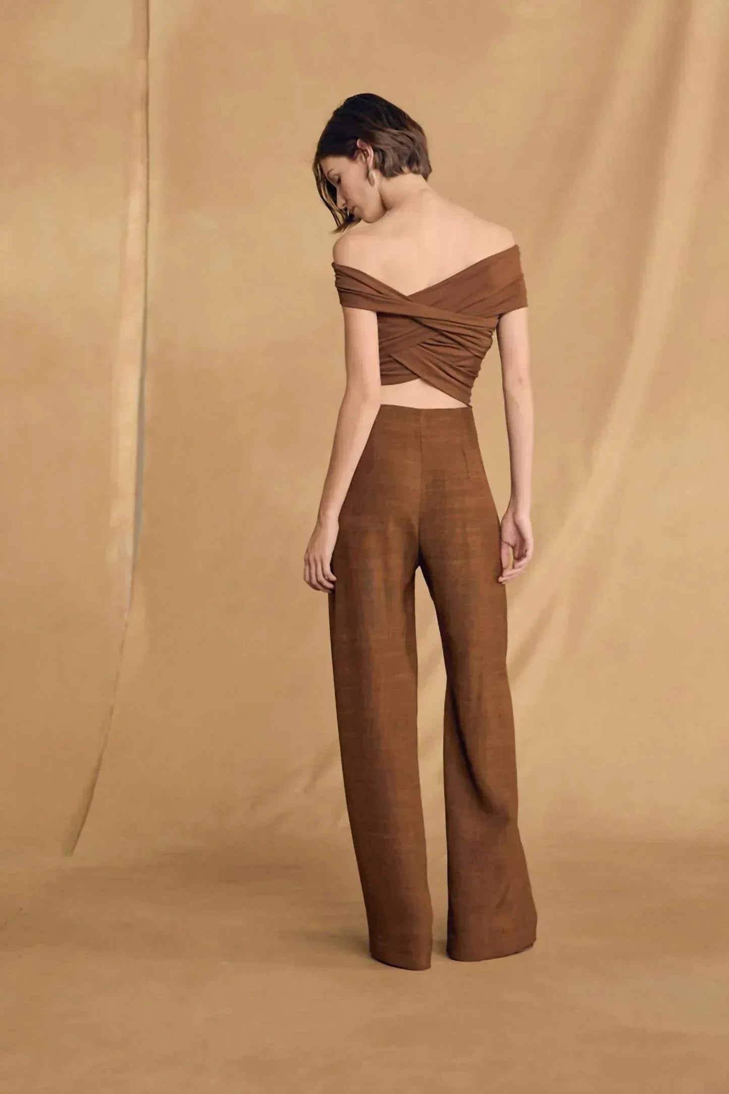 Canela Crop Top