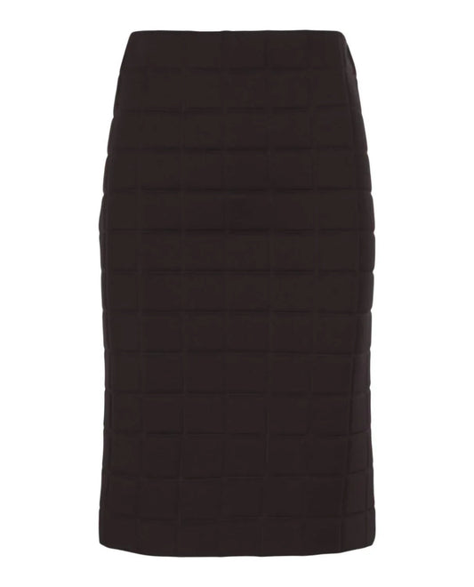 Women's Quilted Pencil Skirt