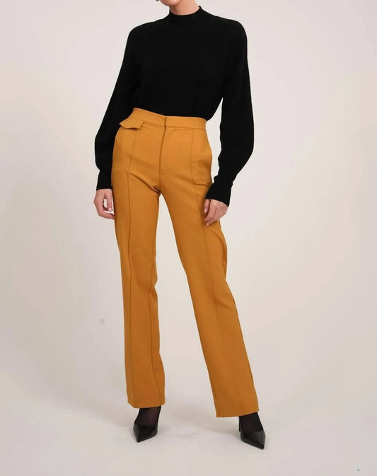 Hadley Hose mit geradem Bein