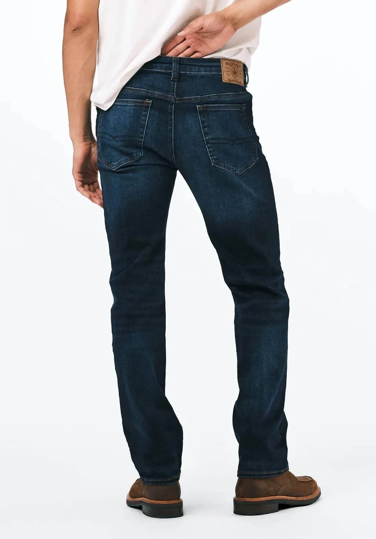 Straight Leg Six Denim Jeans