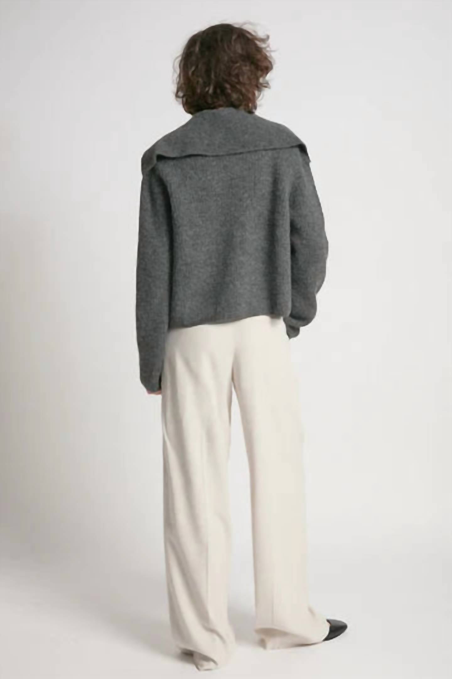Sailor Collar Cardigan