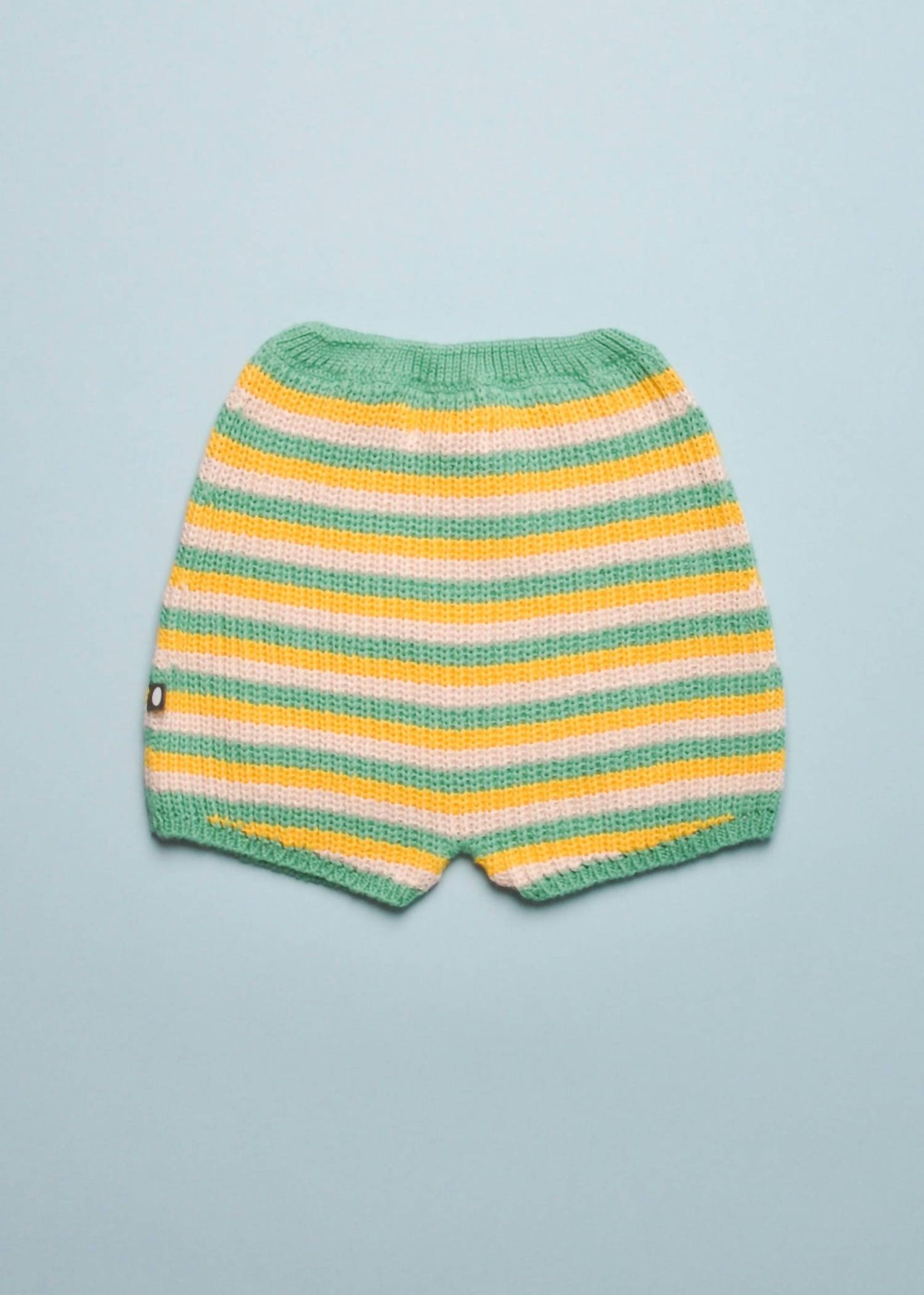 Mädchenstrick-High-Waist-Shorts