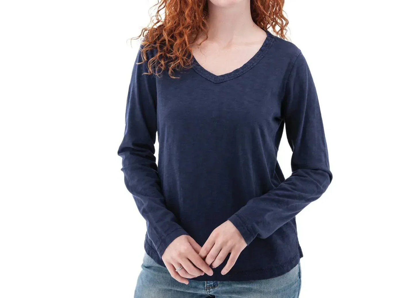 Layla Organic V-Neck Top
