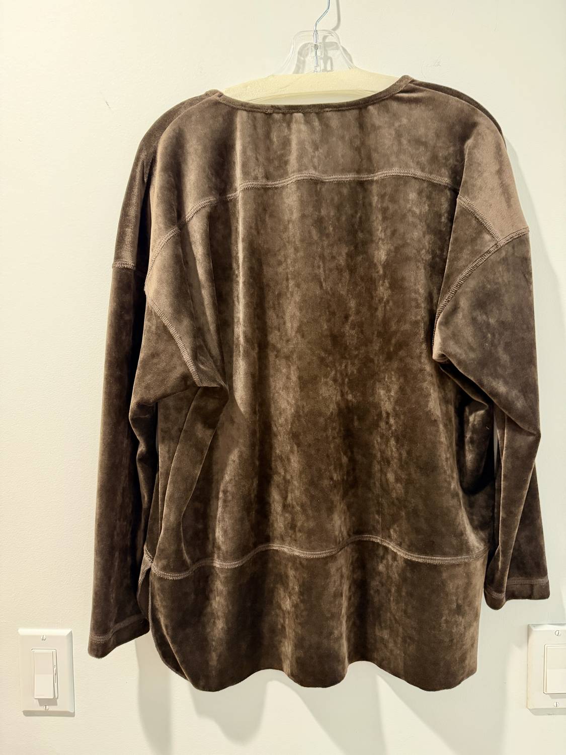 Damen-Plüsch-Microfleece-Pullover