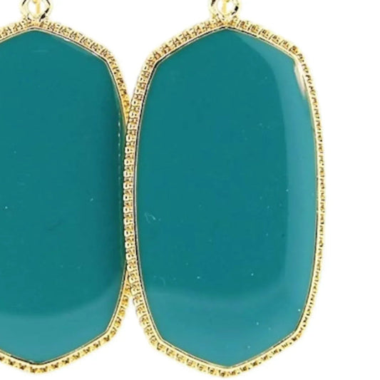 Women's Hexagon Drop Earrings