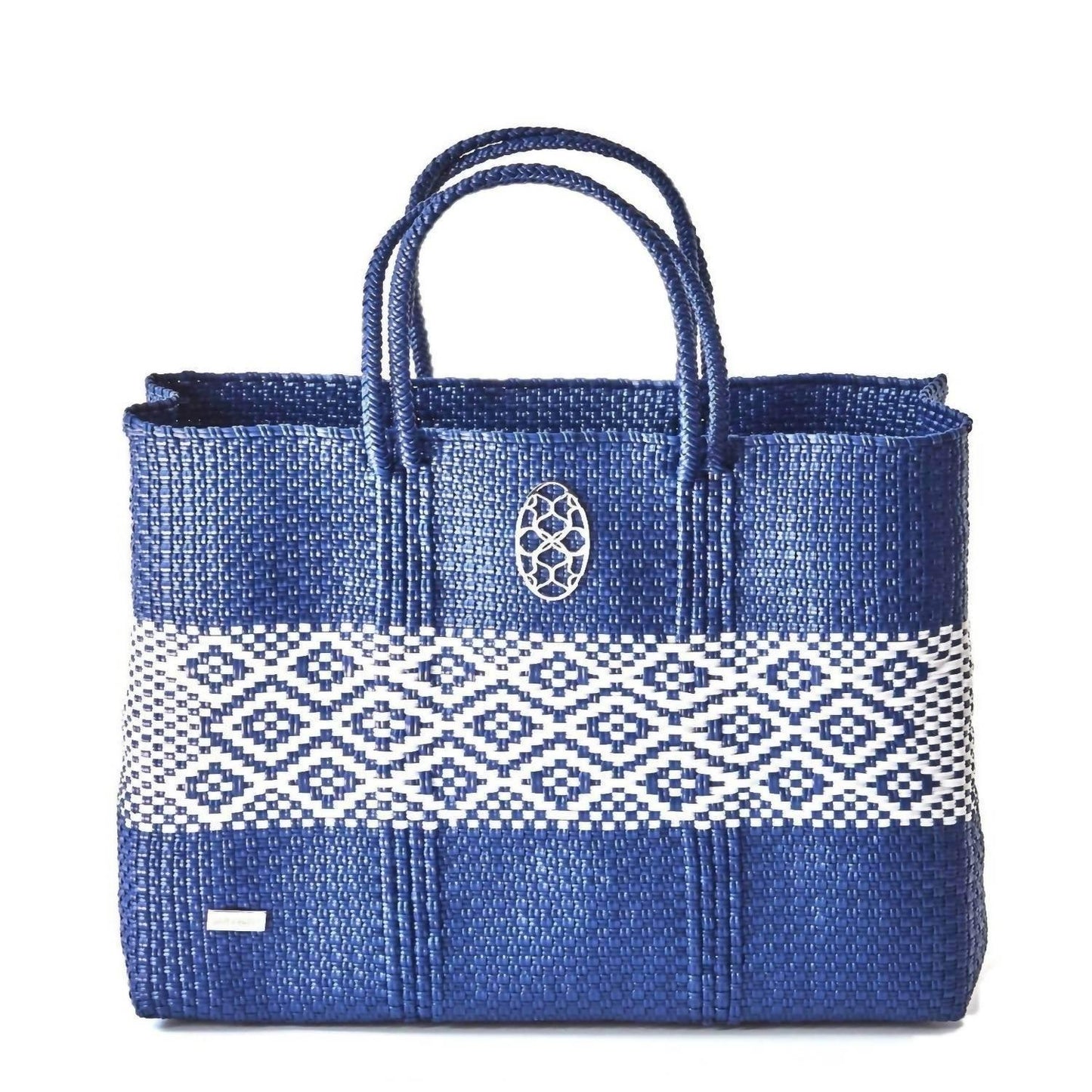 Handgefertigte Damen-Einkaufstasche mit Clutch