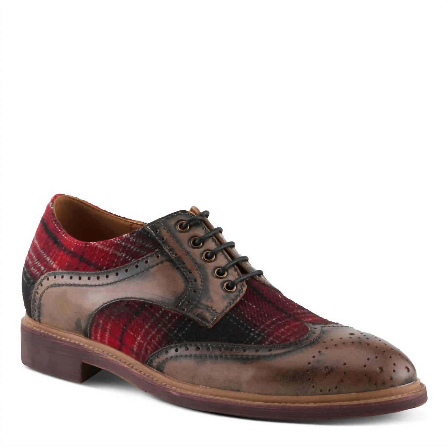 Men's Thavo Plaid Oxford Shoe