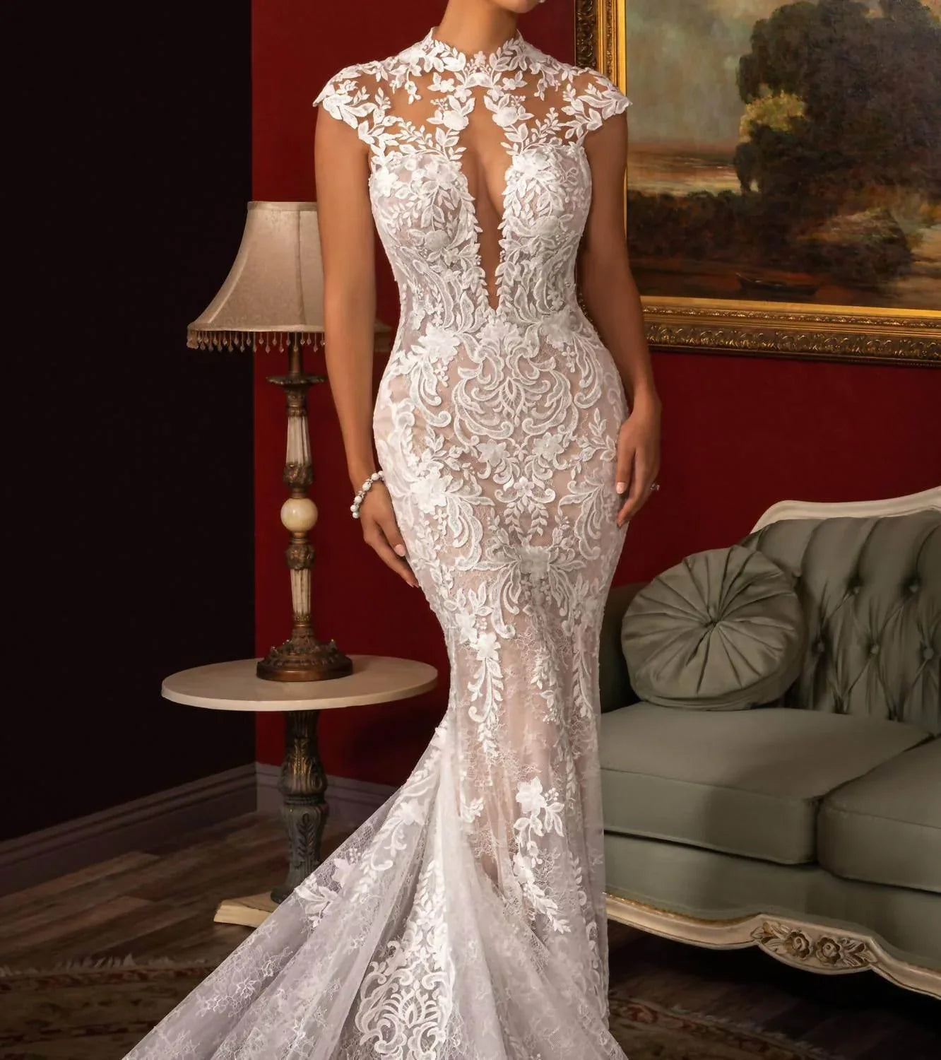Stella Fit And Flare Gown