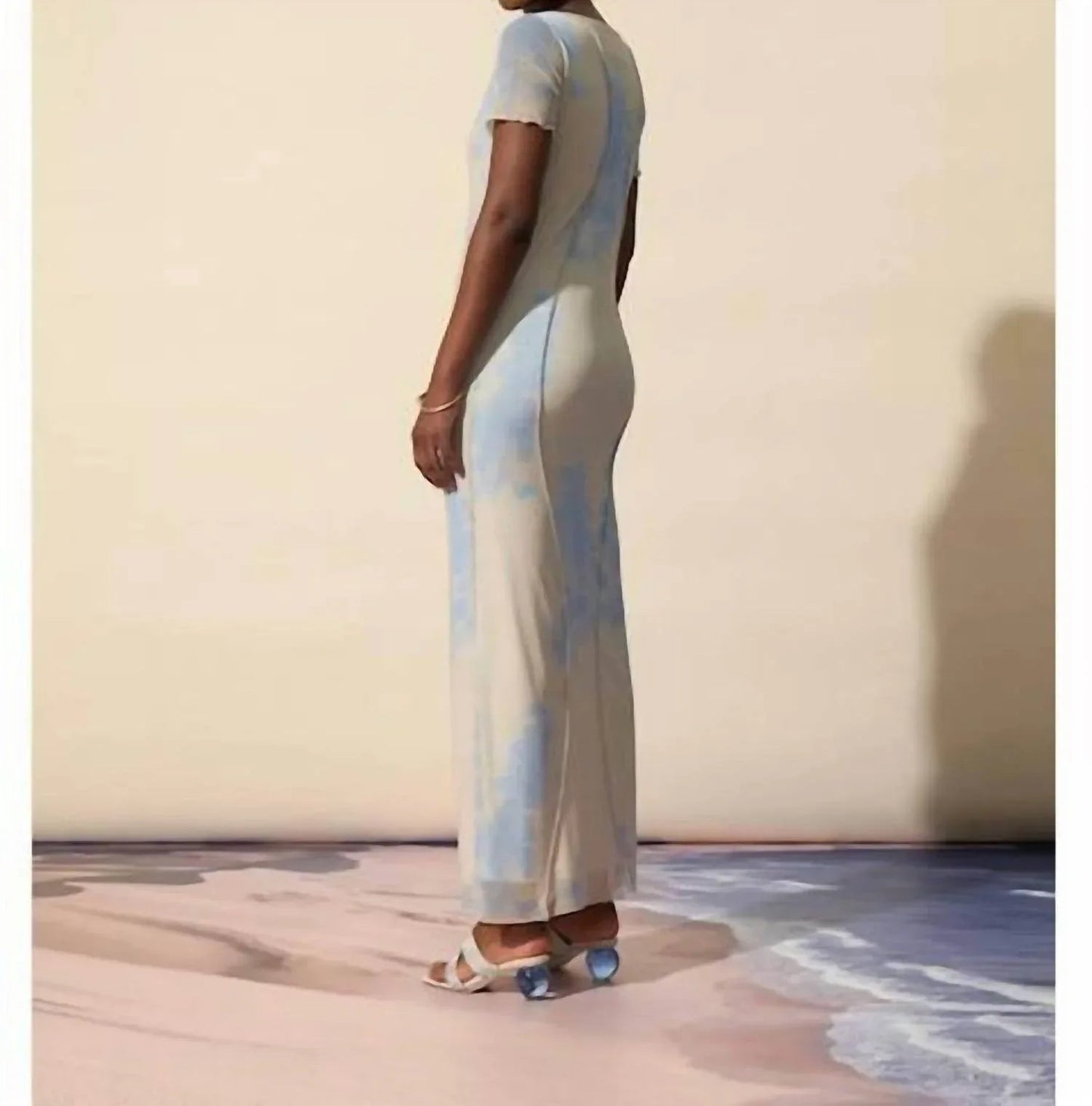 Hemera Short Sleeves Long Dress