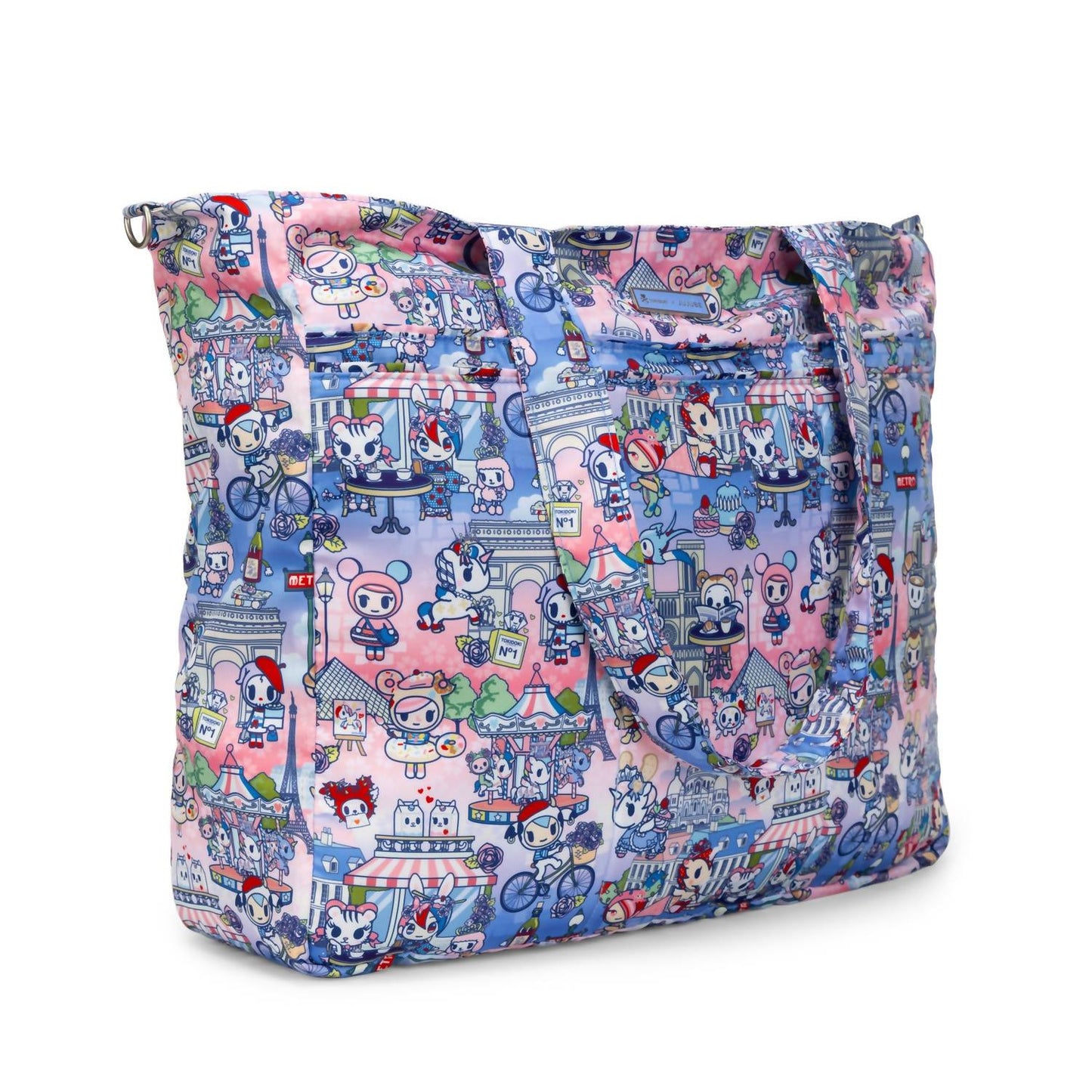 Kid's Tokidoki C'est La Vie À Paris Super Be Large Diaper Bag Duffel