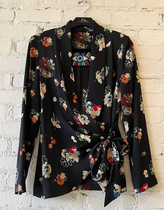 Women's Nina Simone Floral Wrap Jacket