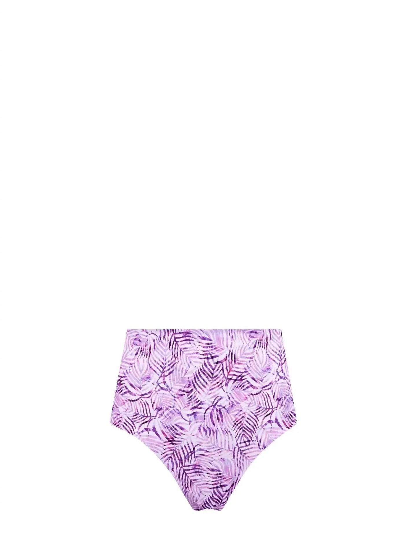Women's Reversible Compression High Waist Bikini Bottom