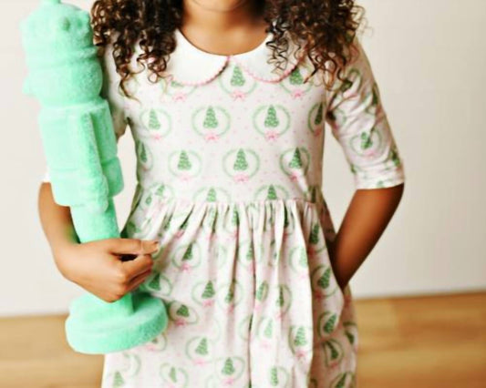 Festliches Babykleid zum Wirbeln für Kinder