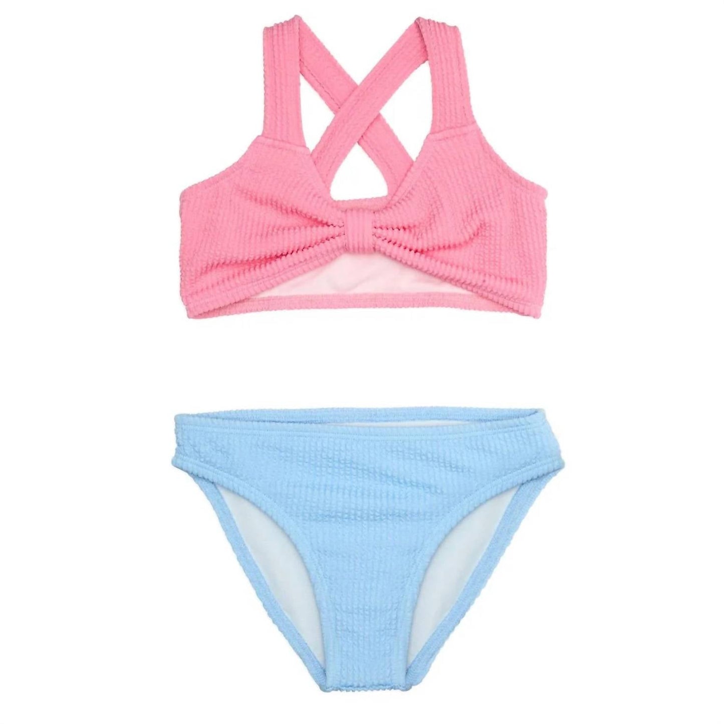 Mädchen Isla Scrunchie Zweiteiliger Bikini