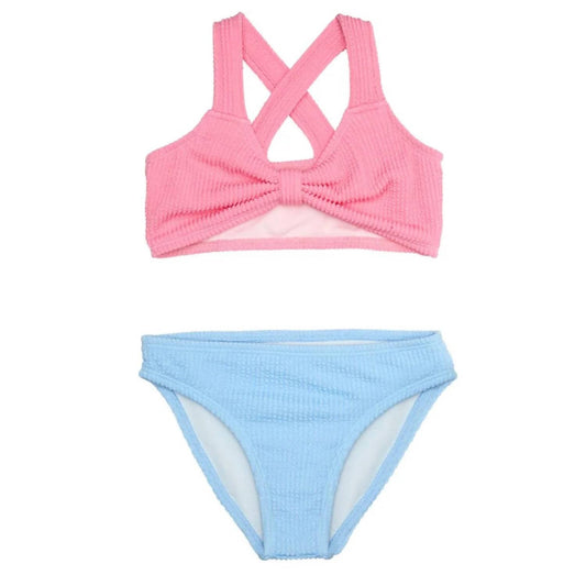 Mädchen Isla Scrunchie Zweiteiliger Bikini