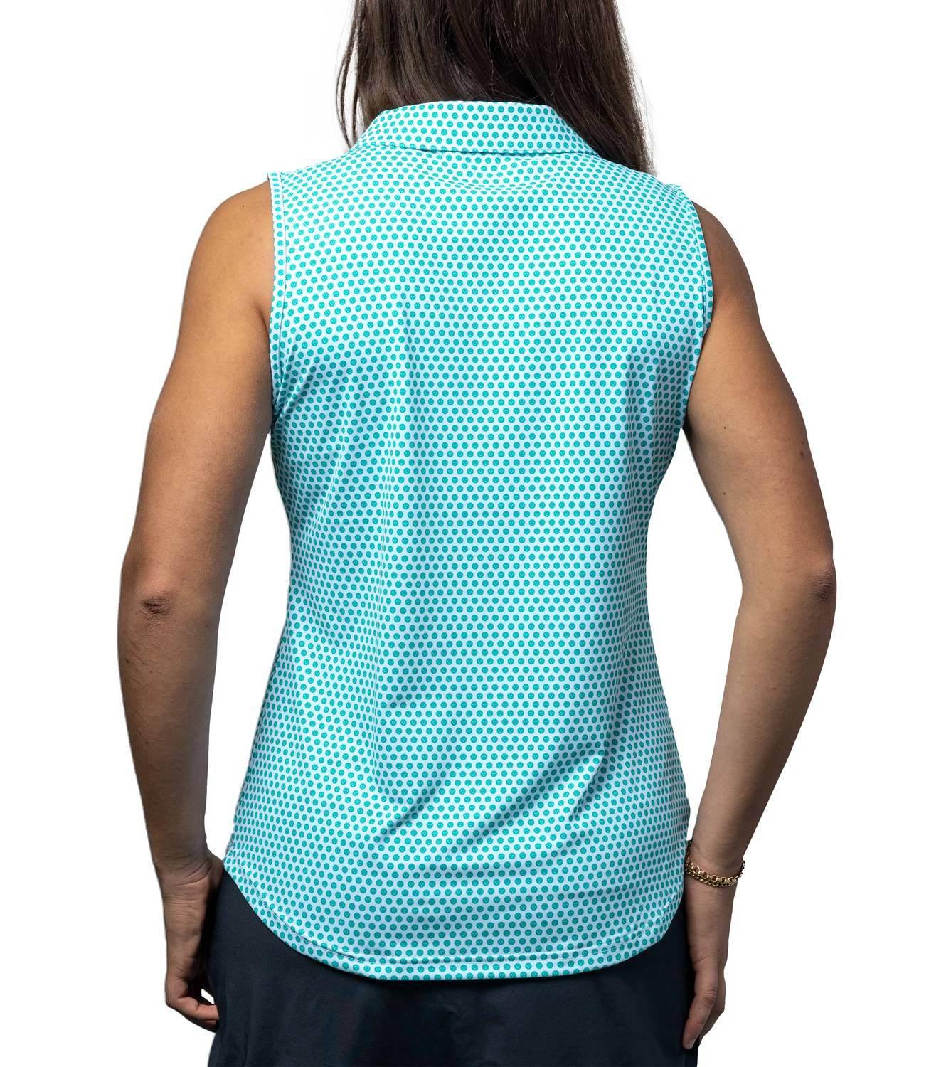 Scales Pickleball ärmelloses Polo