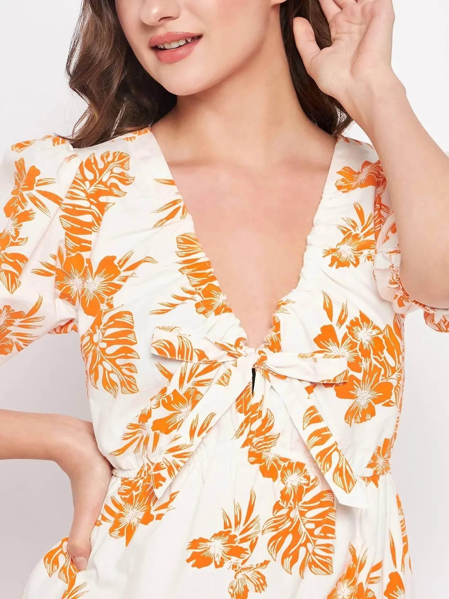 Sunlit Ivy Mini Dress