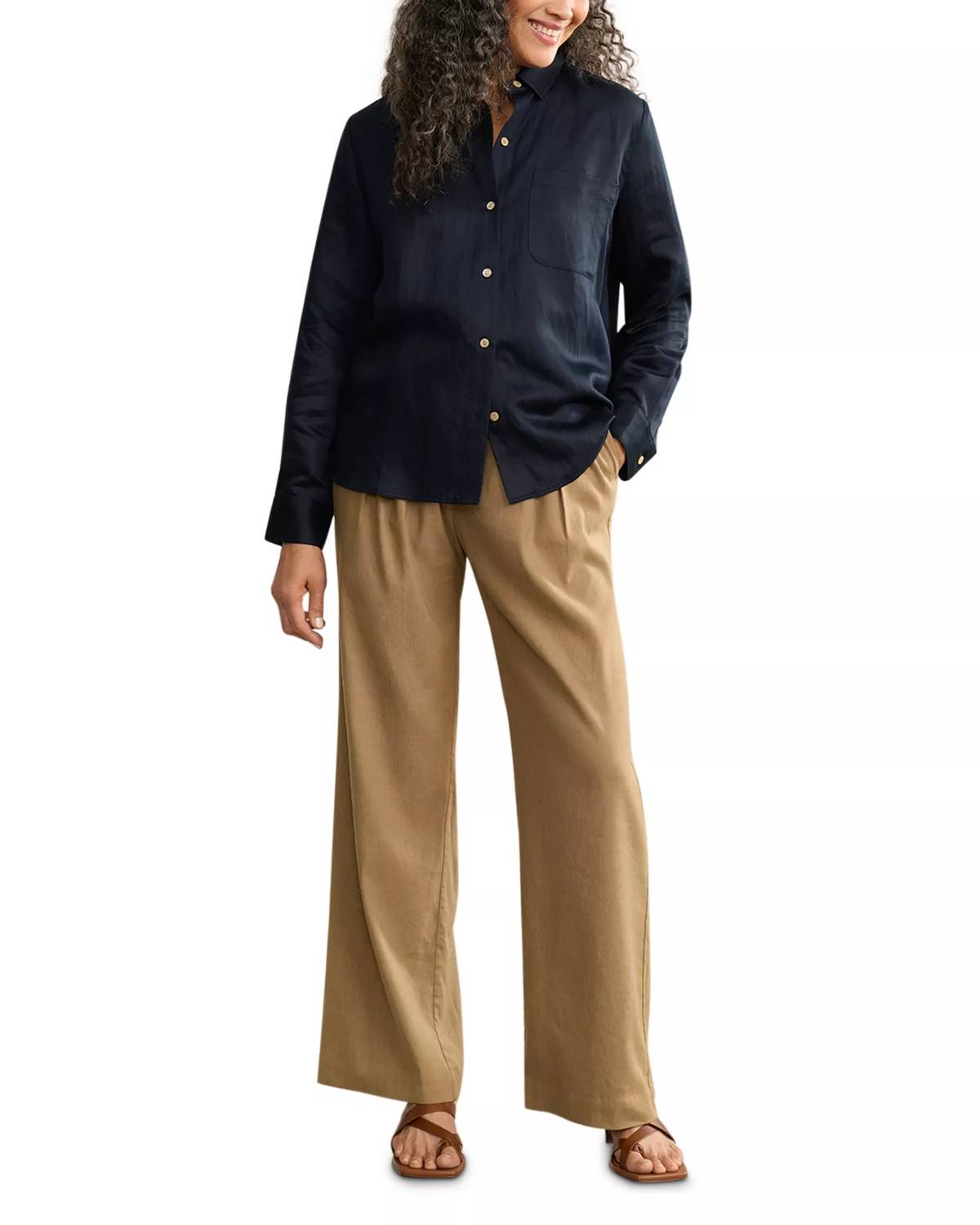 Madeline Long Sleeve Button Down Shirt