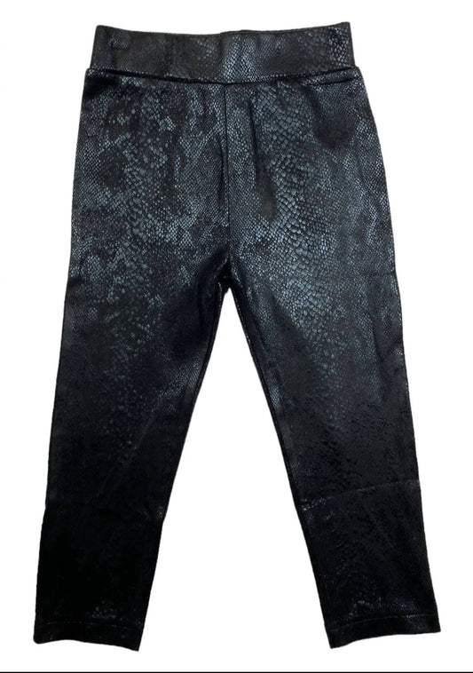 Mädchen-Leggings mit Schlangenmuster