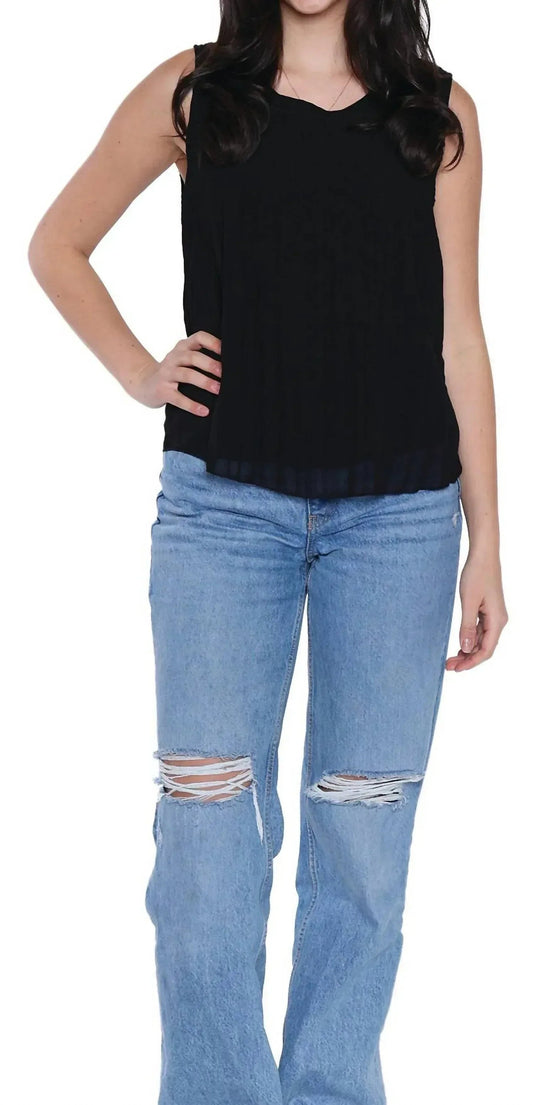 Chloe Scoop Neck Sleeveless Tank