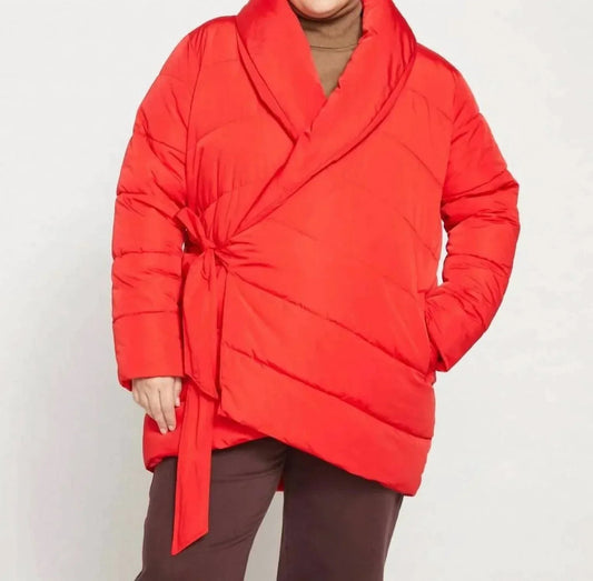 Kanda Puffer-Wickelmantel