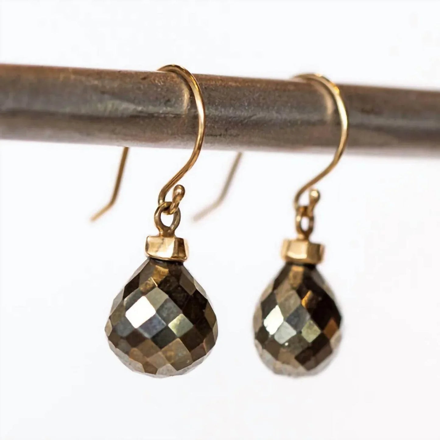Women's 14k Pyrite Earrings