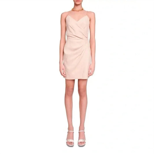 Draped Mini Dress