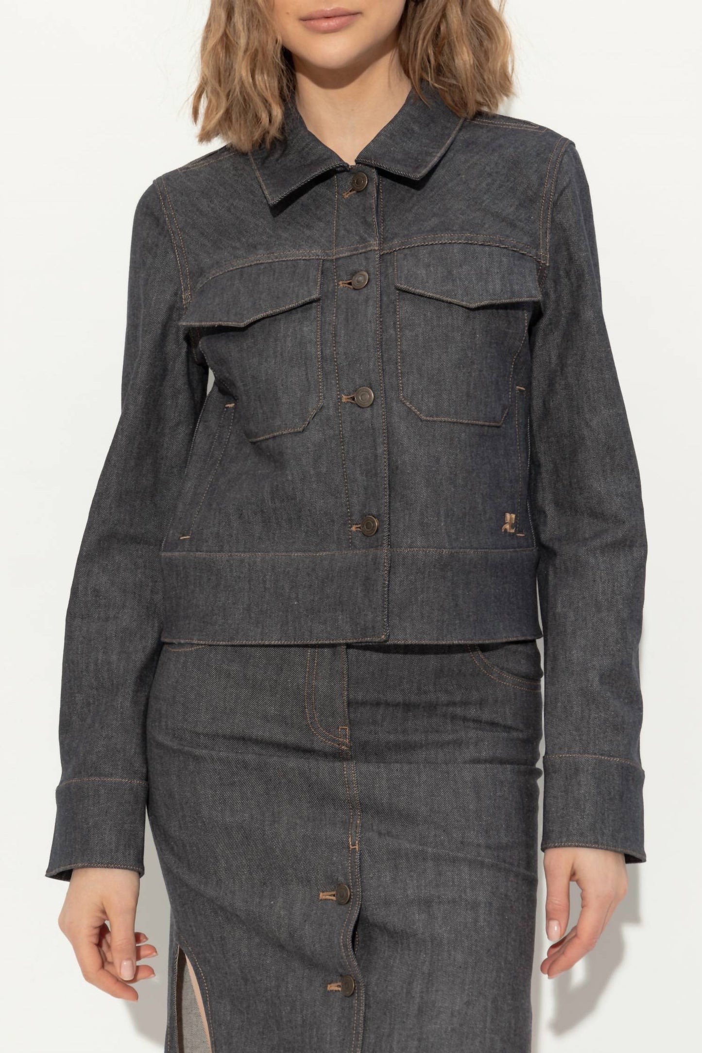 Utility Denim Trucker Jacket