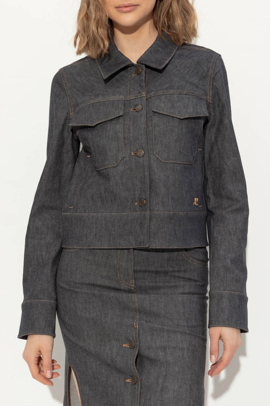 Jeansjacke mit vielen Taschen