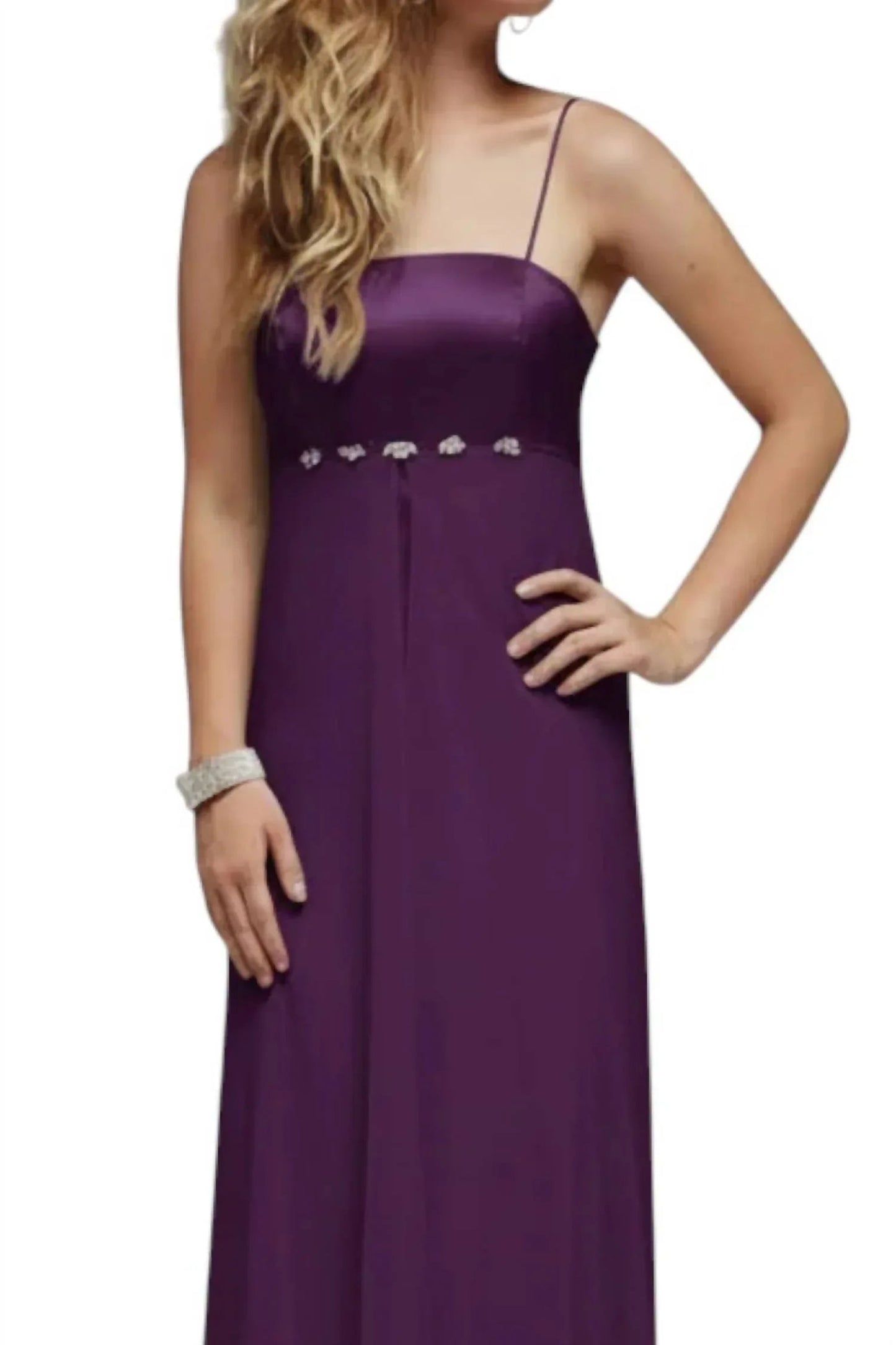 Seiden-Symphonie-Kleid