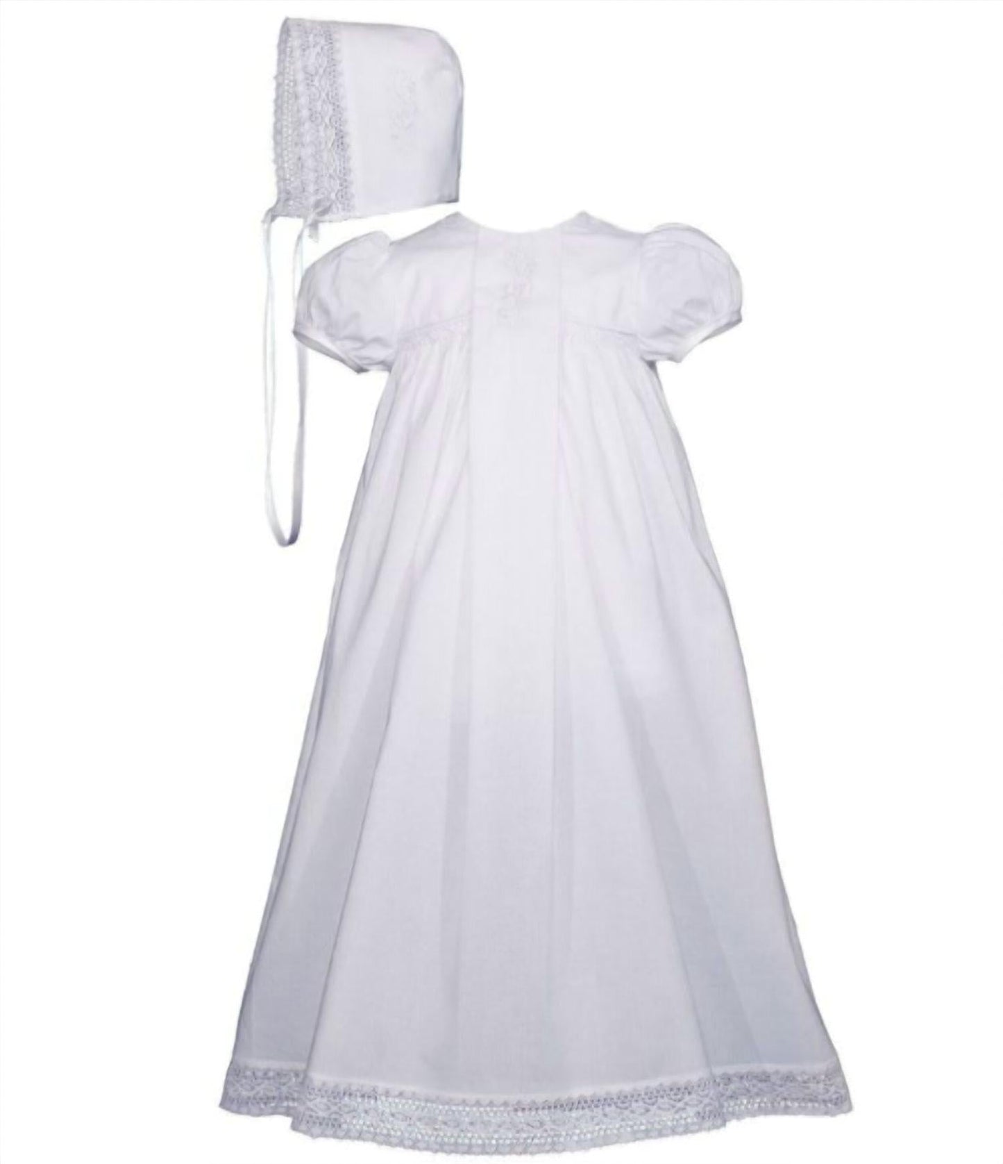 Taufkleid für Babys im viktorianischen Stil