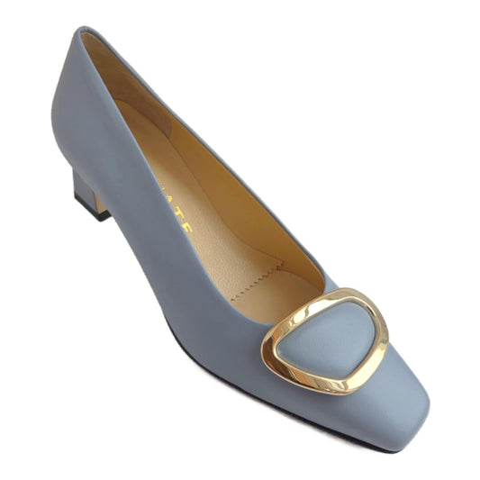 Women's Leather Square Toe Pump