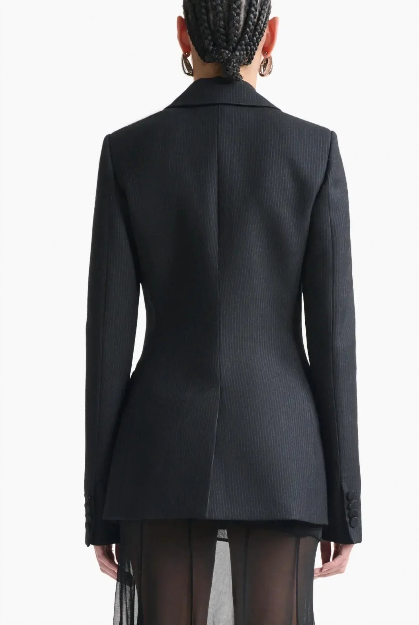 Pinstripe Beatty Jacket