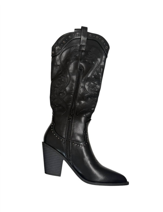 Women's Studded Cowgirl Boots