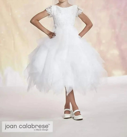 Beaded White Lace Bodice