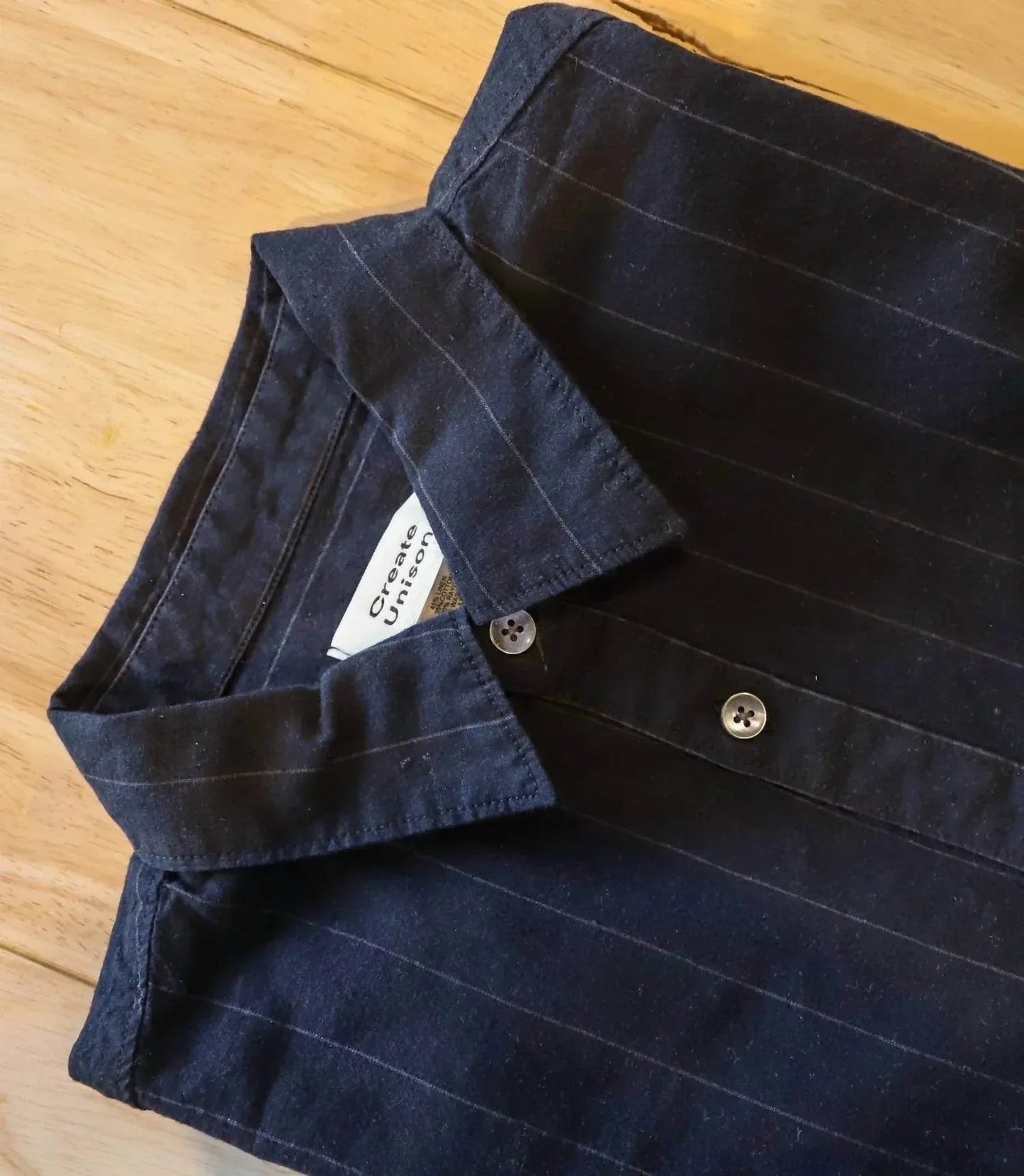 Men's Chalkstripe Long Sleeve Woven Shirt