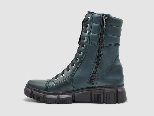Women's Medusa Fur-lined Leather Boots