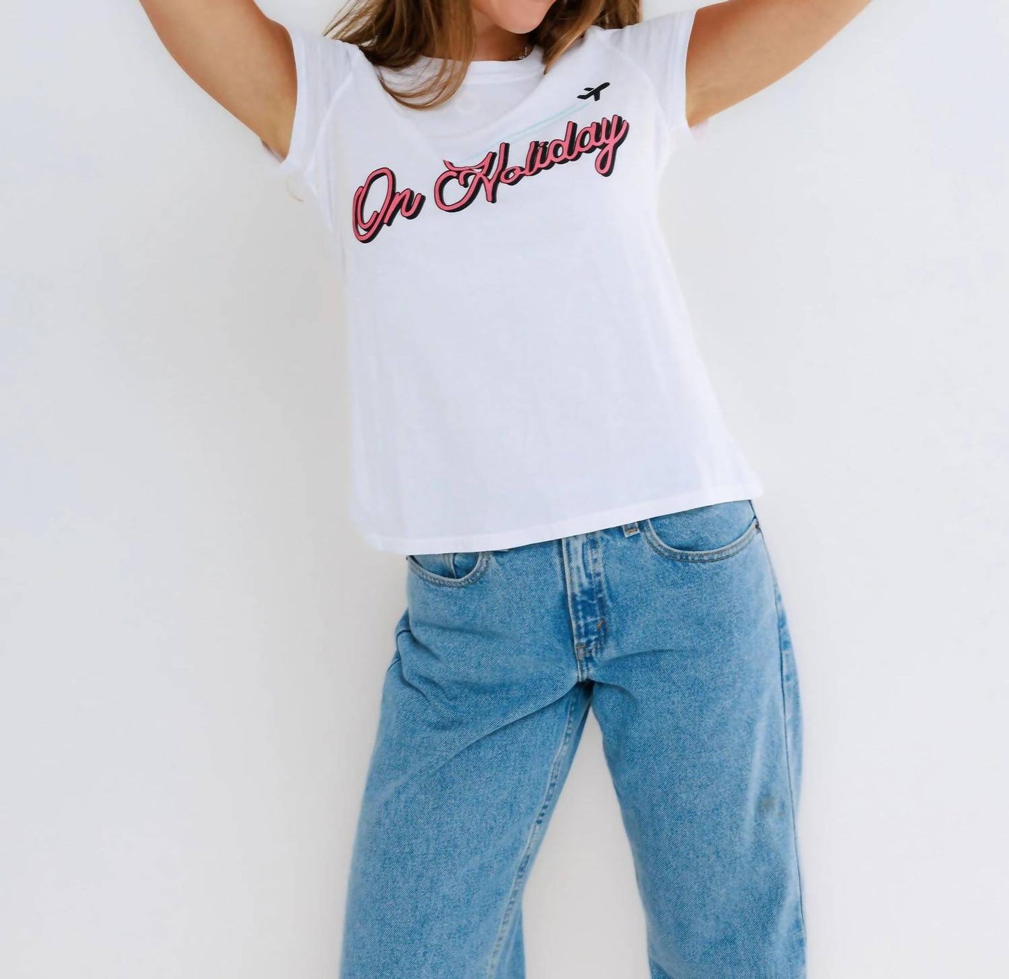On Holiday Femme Rundhals-T-Shirt