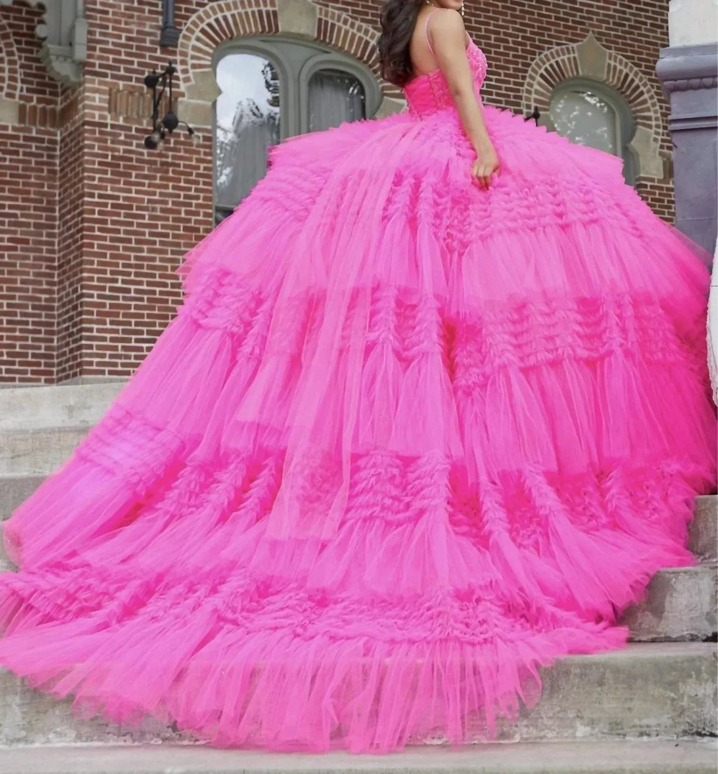 Princess Barbie Girl Ball Gown