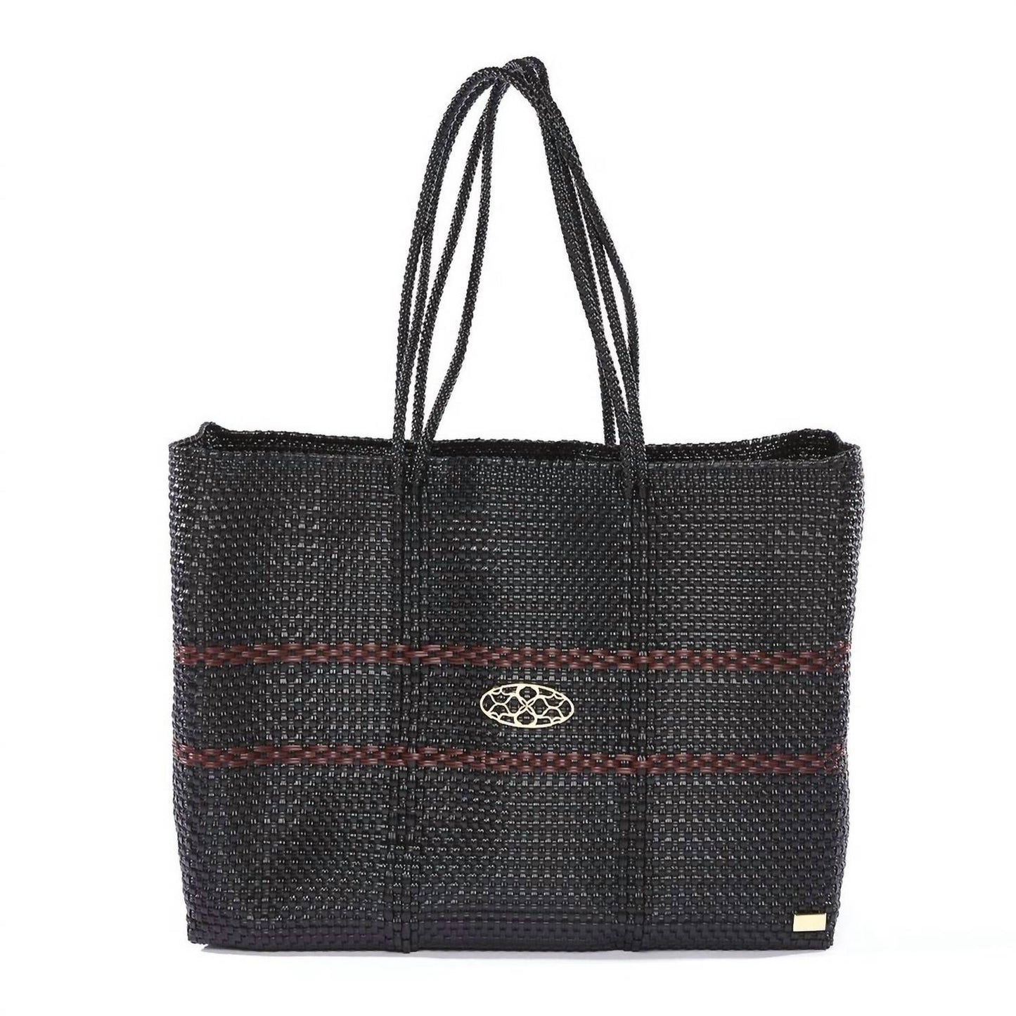 Damen Reisetasche aus gewebtem Stoff mit Clutch