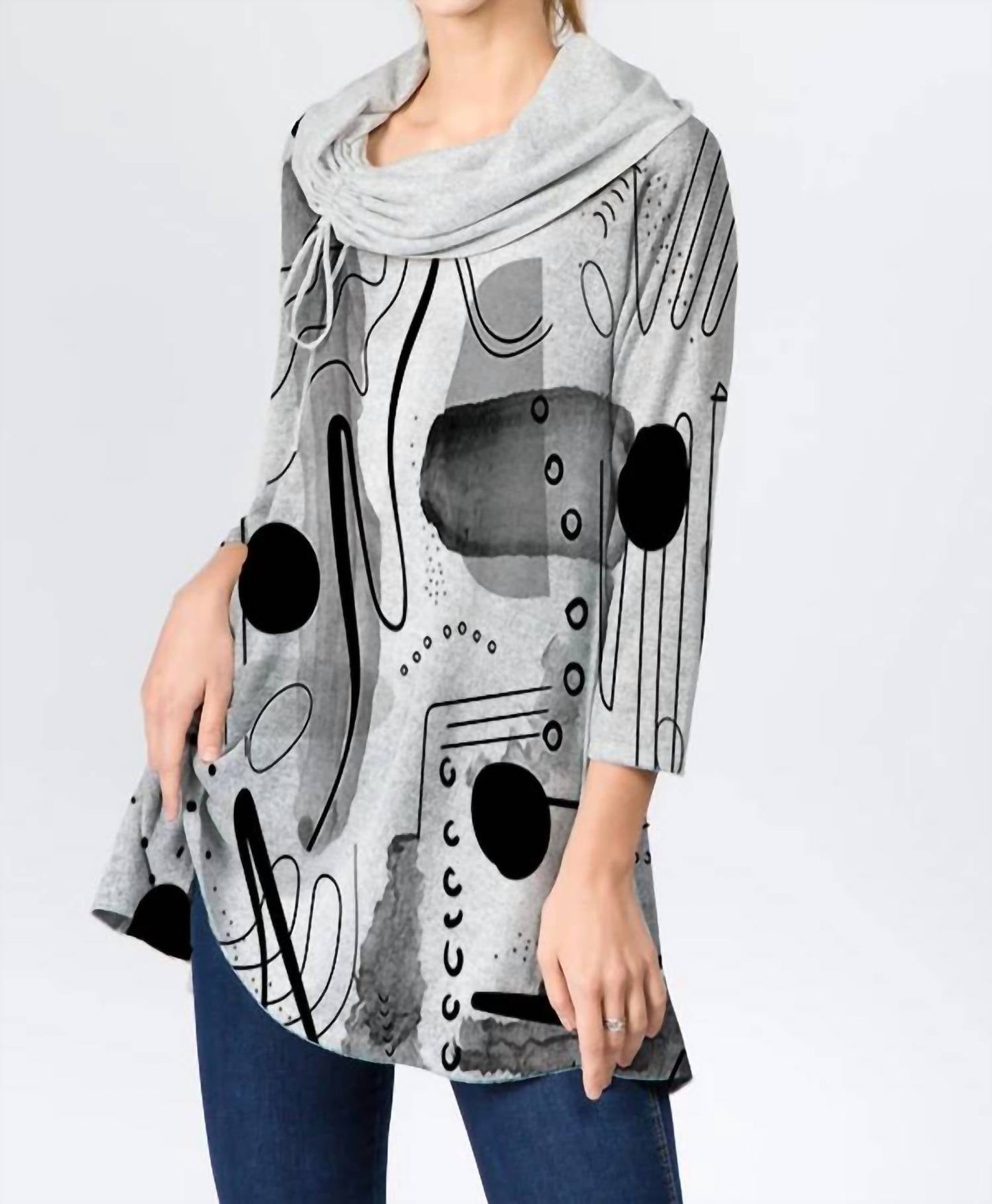Nancy Cowl Neck Tunic