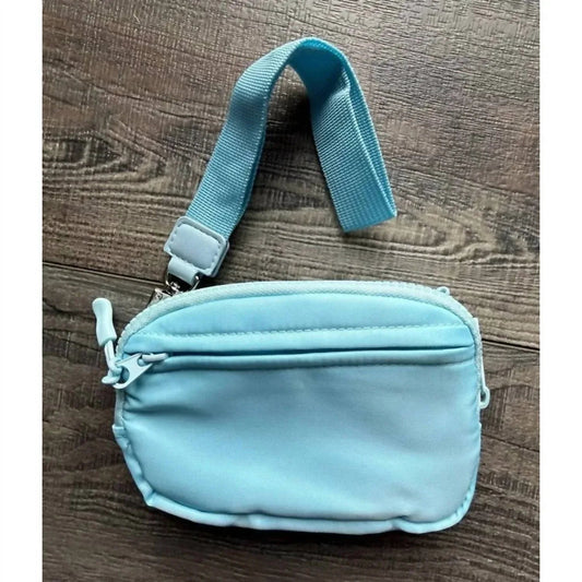 Women's Id Pouch Wallet With Wristlet Strap