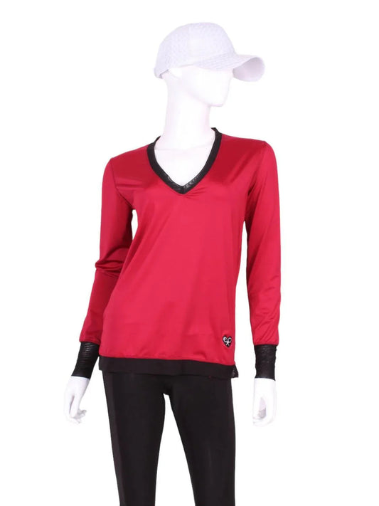 Women's Long Sleeve Very Vee Tee