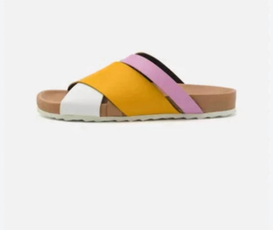 Damen Alpha Cross Flache Sandale
