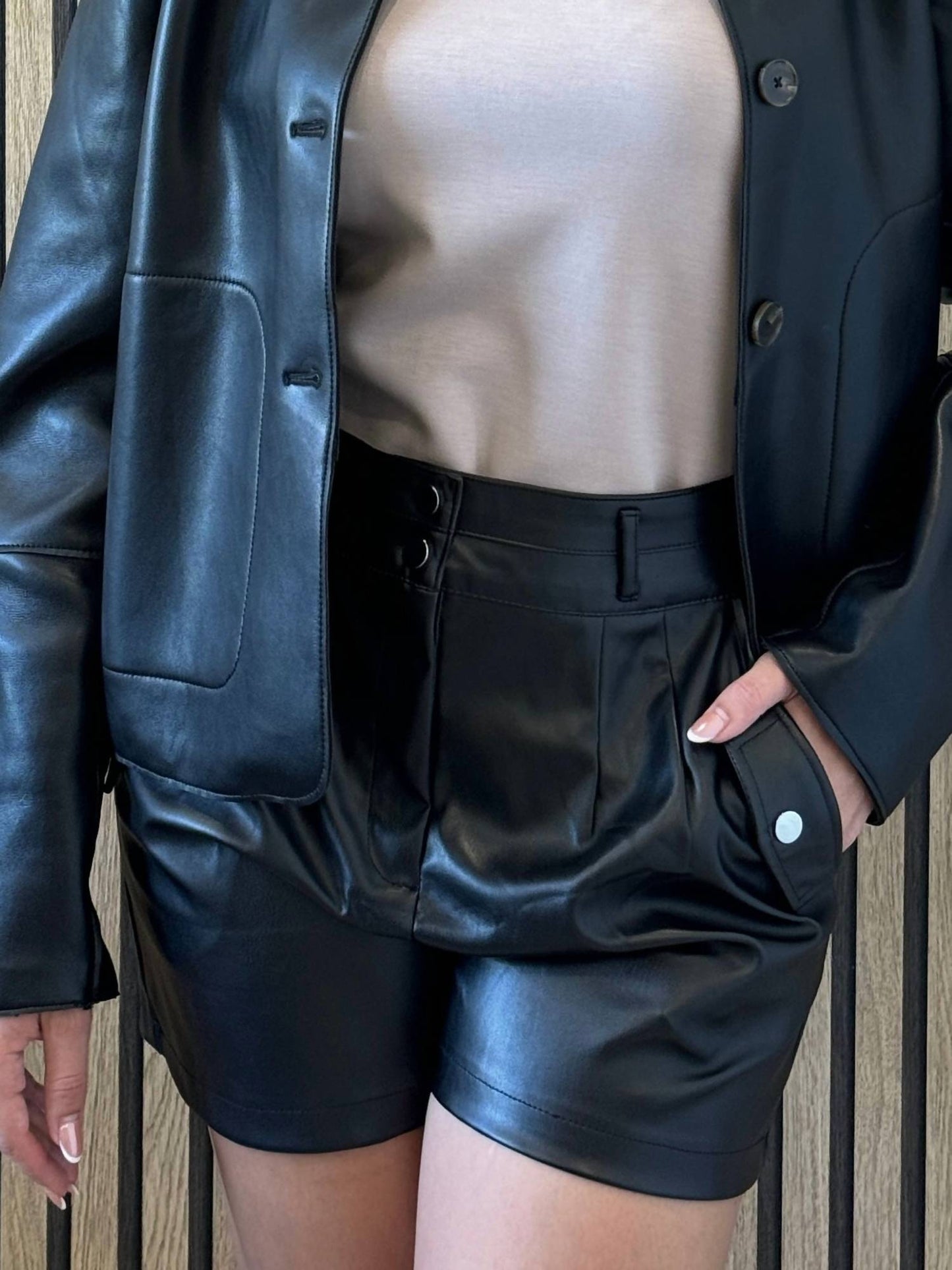 Leather Short