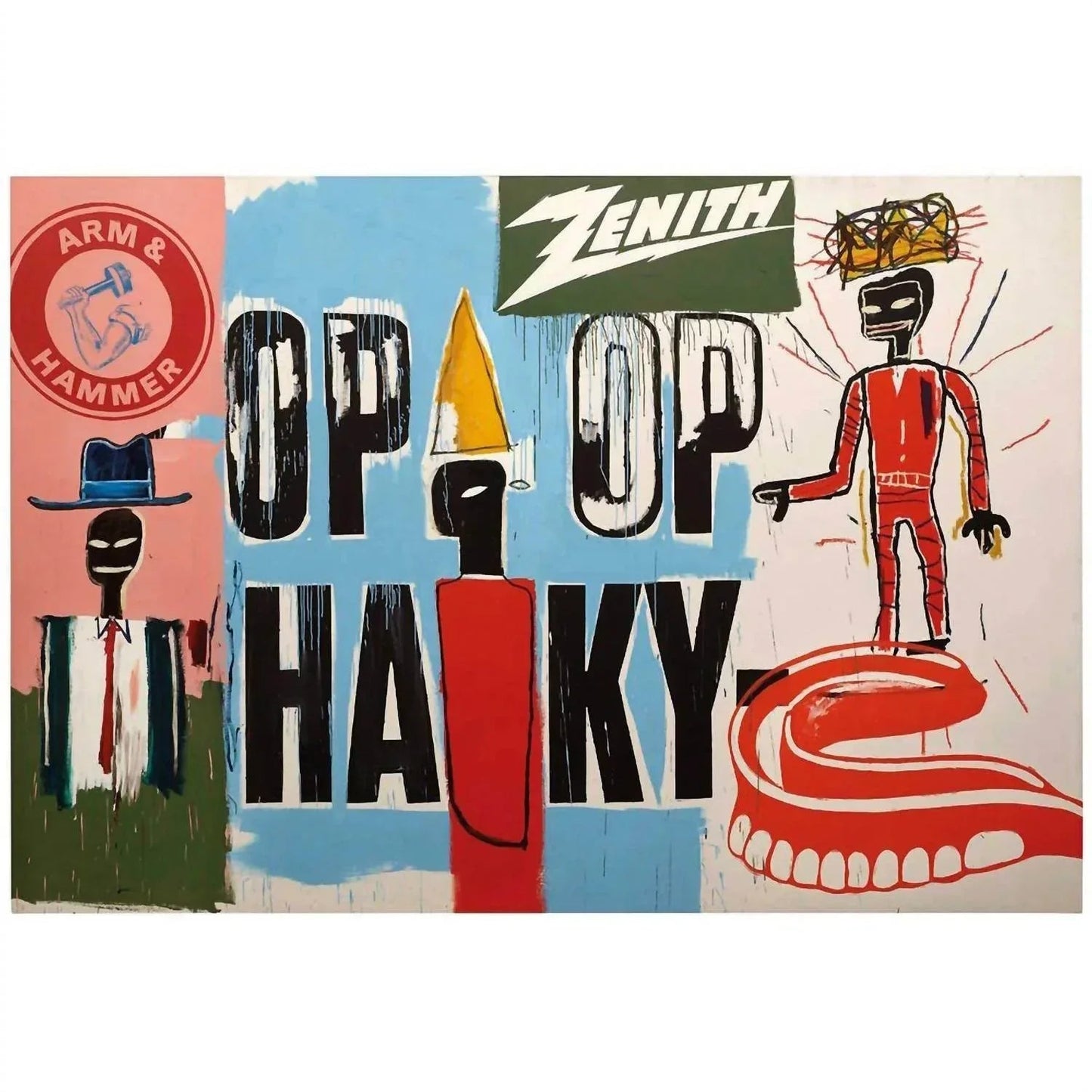 Basquiat X Warhol Paintings 4 Hands Hardcover Book