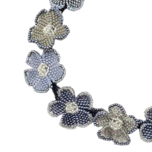 Women's Tiny Hand Beaded Necklace