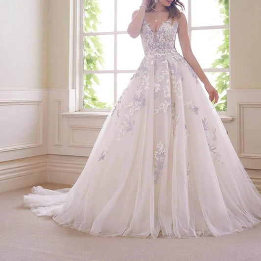 Hochzeitskleid Tansanit