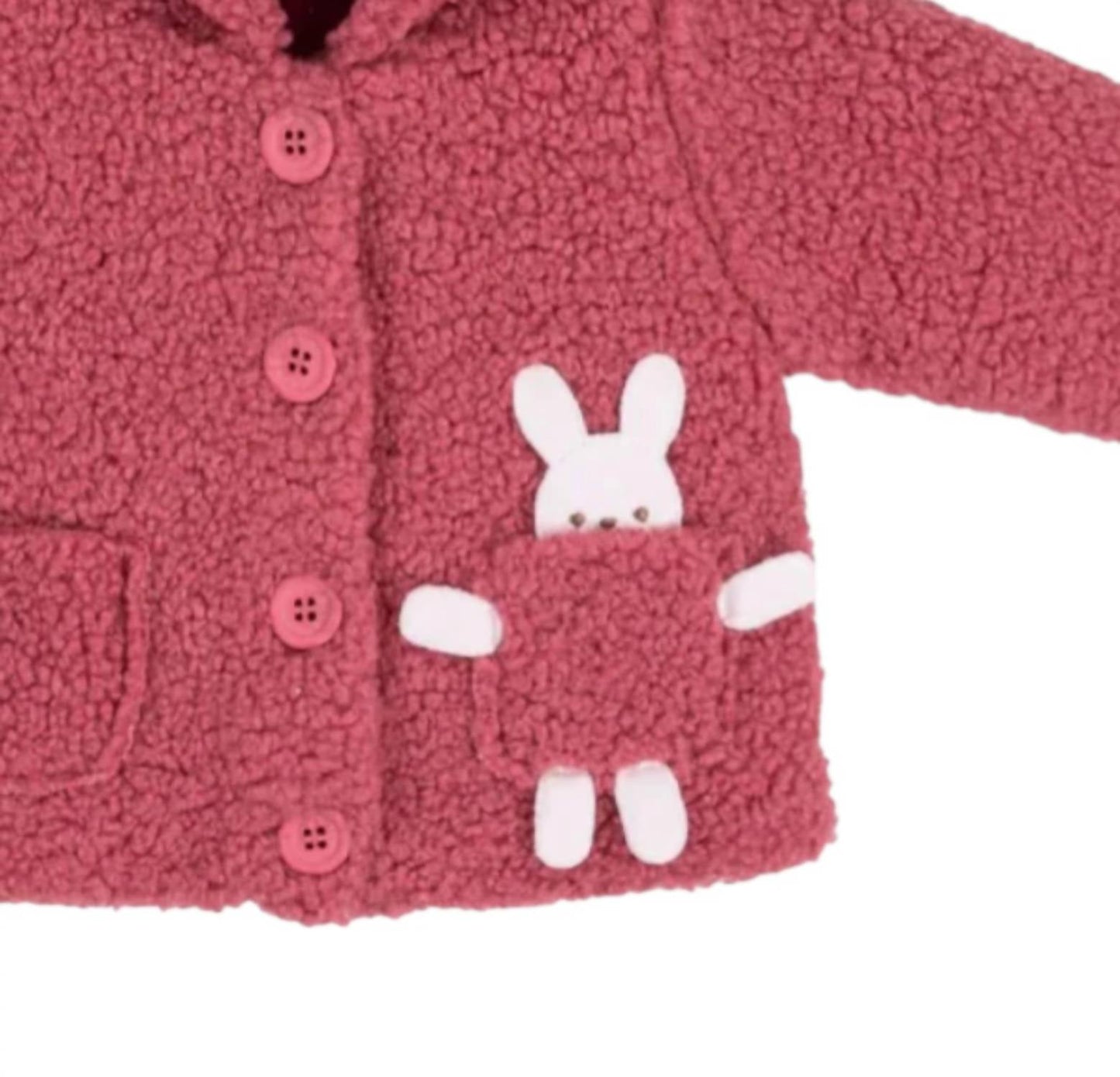 Baby's Teddy Fabric Jacket